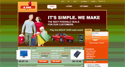 Desktop Screenshot of ajaxauctionver1.auctionwebsitescript.com