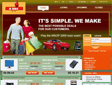 Tablet Screenshot of ajaxauctionver1.auctionwebsitescript.com